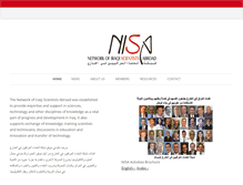 Tablet Screenshot of nisairaq.com